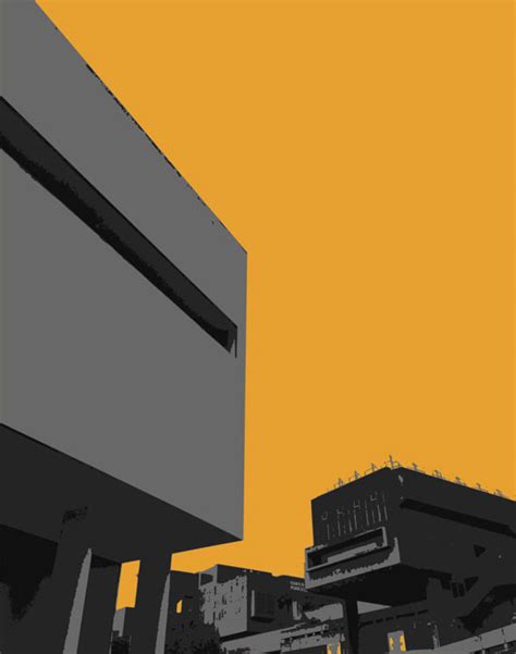 Brutalist London postcard set by Wilhon Design - WowHaus