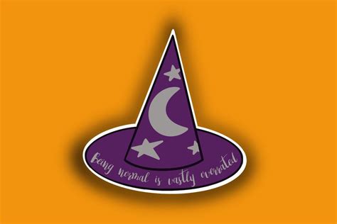 Halloweentown Marnie Cromwell Witch Hat Sticker - Etsy