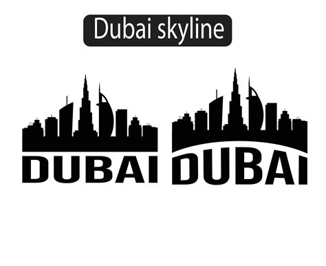 Dubai City Skyline Vector Silhouette Hi Res Stock Pho - vrogue.co