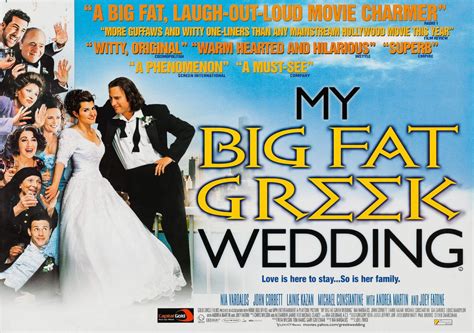 My Big Fat Greek Wedding Movie Poster - Classic 00's Vintage Poster ...