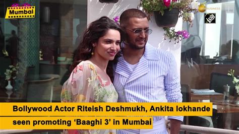 ‘Baaghi 3’: Riteish, Ankita Lokhande, director Ahmed Khan on promotional spree | Zee Business