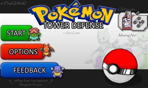 Pokemon Tower Defense | NuMuKi