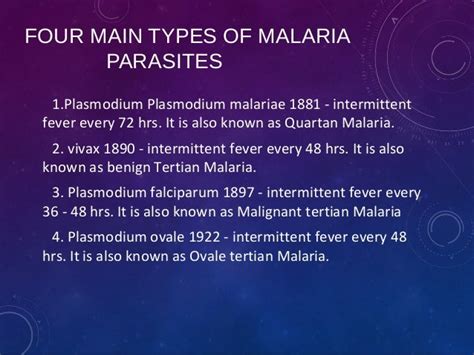 Malaria Parasite