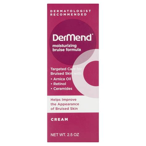 DerMend Moisturizing Bruise Formula Cream, 2.5 oz - Walmart.com - Walmart.com