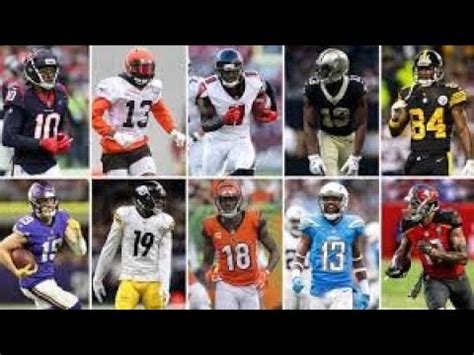 Top 10 Wide Receivers in the NFL - YouTube