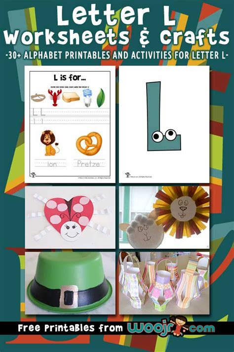 Letter L Worksheets & Crafts | Woo! Jr. Kids Activities