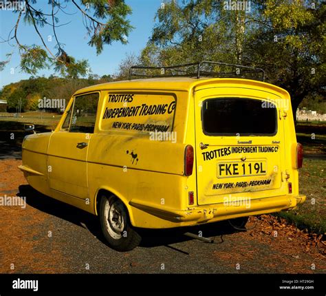 Trotter's Reliant Van from 'Only Fools and Horses' tv programme. Creator: Unknown Stock Photo ...