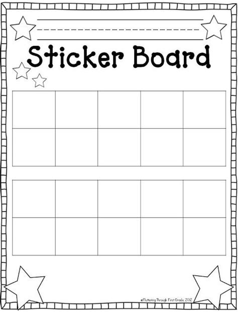 Fluttering Through the Grades - | Classroom behavior, Behavior sticker ...