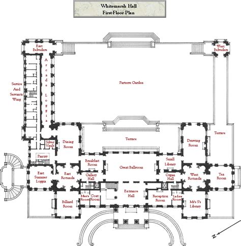 Mansion Floor Plans