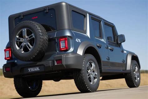 Mahindra Thar 5-Door Interior Spied Again Giving More Details