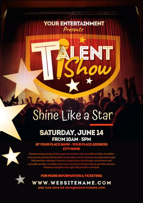 Copy of Talent Show Flyer | PosterMyWall