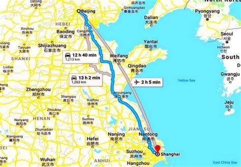 How to get from Beijing to Shanghai - fast and cheap