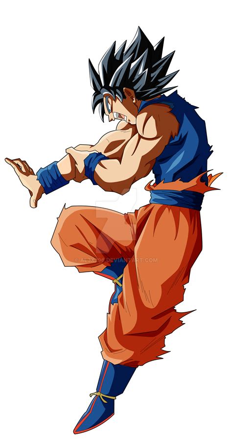 Goku Hakai Palette 3 LIMIT BREAK FORM by AL3X796 on DeviantArt