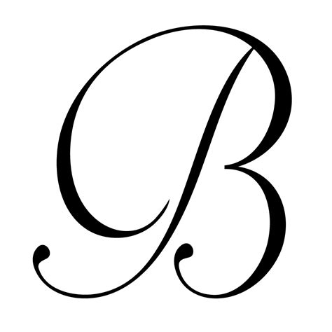 B Letter PNG Transparent Images - PNG All