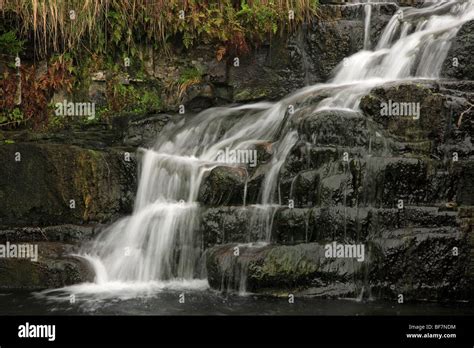 Waterfall, River Tawe, Wales, UK Stock Photo - Alamy