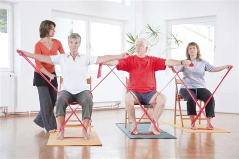 Theraband Exercises for the Elderly | Theraband exercises, Senior ...