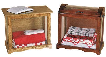 quilt curio! perfect for an end table or coffee table | Quilt storage, Quilt rack, Home furnishings