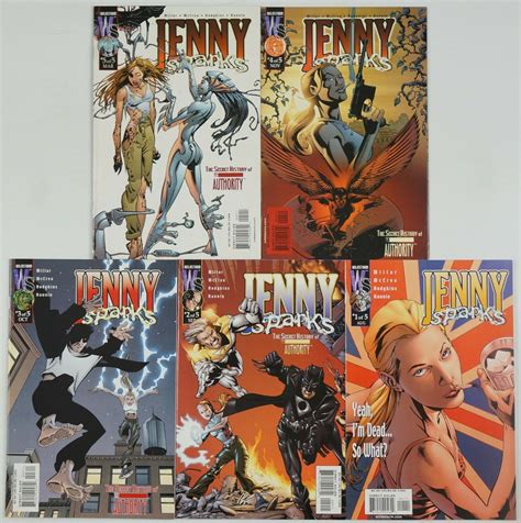 Jenny Sparks #1-5 VF/NM complete series - the authority spinoff by mark millar | Comic Books ...