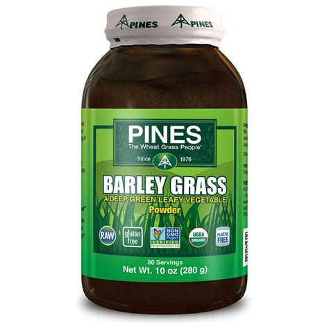 Barley Grass Powder (10 oz) – Pines Wheatgrass