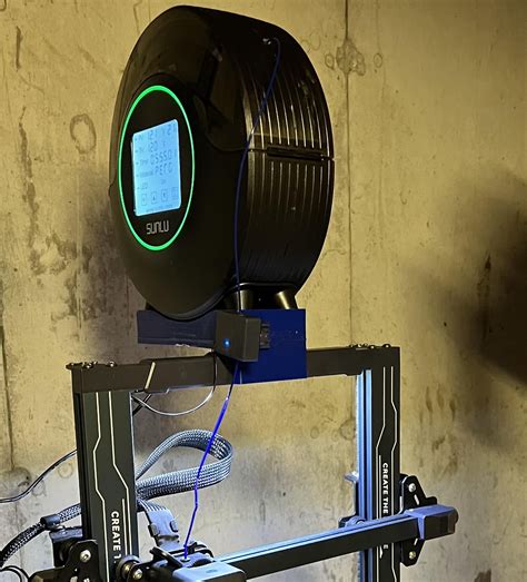 I made a mount for the Sunlu S2 filament dryer and the Neptune 3 Pro. : r/ElegooNeptune3