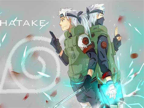 Kakashi & White Fang Shikamaru, Gaara, Naruto Kakashi, Naruto Wallpaper ...