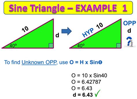 The Sine Ratio | Passy's World of Mathematics