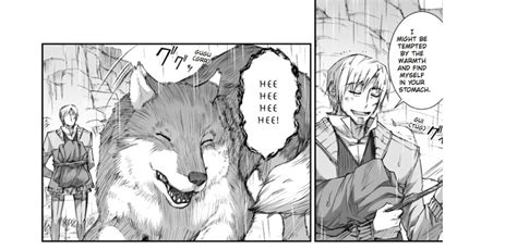 [Hee Hee Hee's in Wolf Form] cute manga panel : r/SpiceandWolf