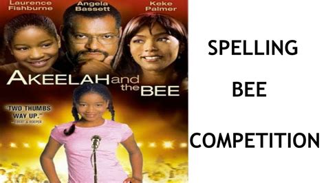 Spelling Bee Competition(Akeelah and the bee antics:Animation) - YouTube