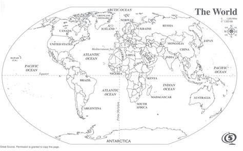 A Map Of The World Labeled – Topographic Map of Usa with States