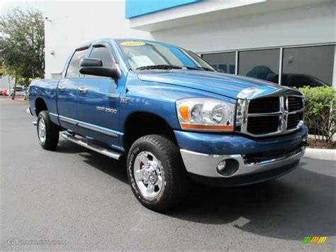 2006 Atlantic Blue Pearl Dodge Ram 2500 SLT Quad Cab 4x4 #45496334 | GTCarLot.com - Car Color ...