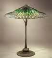 The 25" Lotus Leaf Lamp of Dr.Grotepass-Studios. Tiffany Lamps and ...
