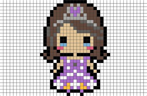 Sofia the First Pixel Art – BRIK