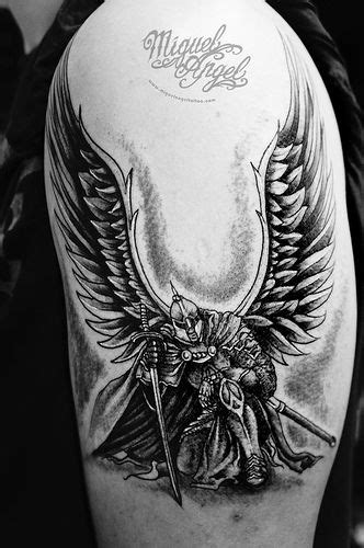 Custom guardian angel tattoo | Guardian angel tattoo, Guardian angel tattoo designs, Tattoos