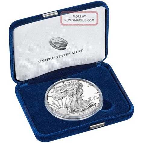 2014 W American Eagle One Ounce Silver Proof West Point Coin 1 Oz