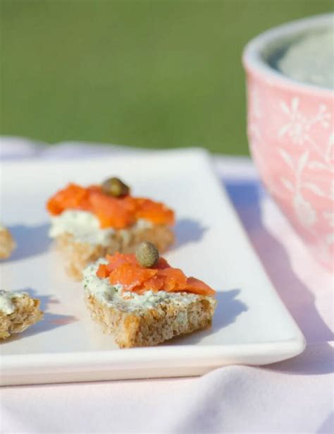 Smoked Salmon Appetizer - Delicious and Dairy Free - clean cuisine