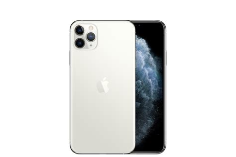 Smartphone iPhone 11 Pro Max Silver PNG Image - PurePNG | Free ...