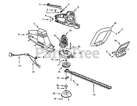 Husqvarna 340 H - Husqvarna Hedge Trimmer (1995-01) Hedge Trimmer Parts ...