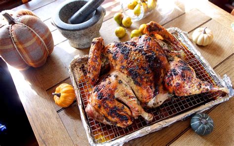 Herb-roasted spatchcocked turkey Recipe - Los Angeles Times