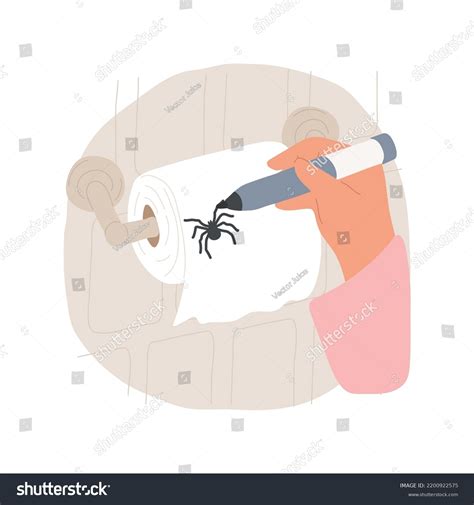 Spider Prank Isolated Cartoon Vector Illustration Stock Vector (Royalty Free) 2200922575 ...