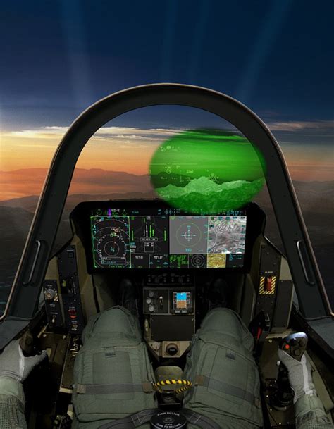 f-35_cockpit_dusk_with_virtual_hmd | Fighter | Pinterest