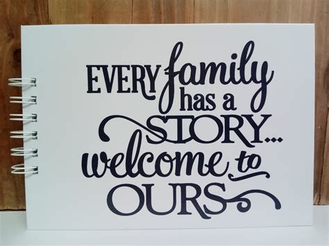 Every Family memory Book Scrapbook Photo Album A5 Gift - Etsy UK