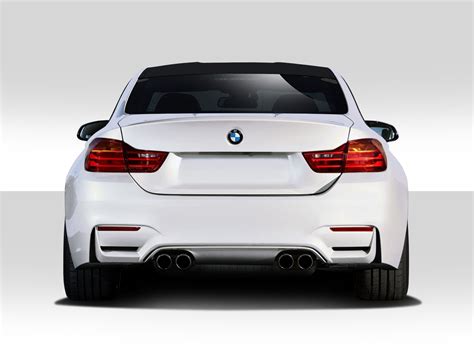 2018 BMW 4 Series 2DR Fiberglass+ Rear Bumper Body Kit - 2014-2019 BMW 4 Series F32 Duraflex M4 ...