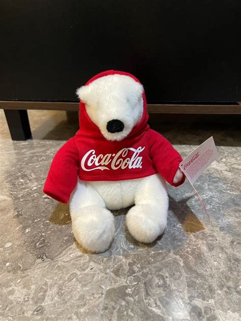 COCA COLA PLUSH POLAR BEAR, Hobbies & Toys, Memorabilia & Collectibles ...