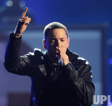 Photo: Eminem performs at the 2010 BET Awards in Los Angeles ...