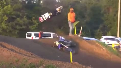 CRASH: Haiden Deegan Goes Flying at Mini O's | Motors-Addict