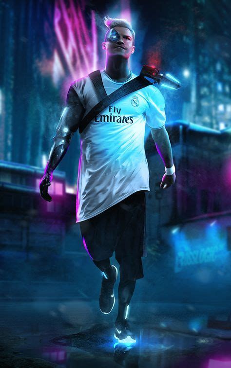 This is a new Football series of a concept that I have always liked, a neon driven cyber equ ...