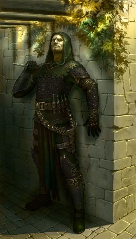 Thief by MedoK81 | Fantasy warrior, Fantasy illustration, Character portraits