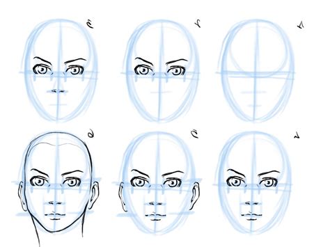 How To Draw A Female Face Step By Step For Beginners Sketching A Face Stepstep - Drawing Art ...