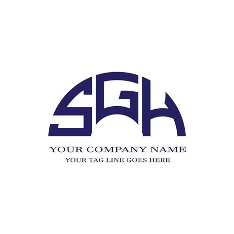 SGH letter logo creative design with vector graphic 8466675 Vector Art at Vecteezy