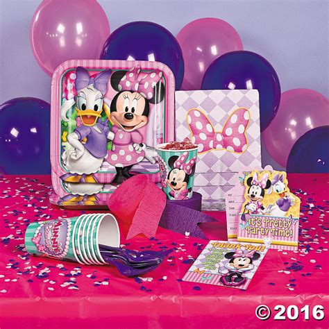 Minnie Bowtique Party Supplies - OrientalTrading.com | Minnie mouse ...